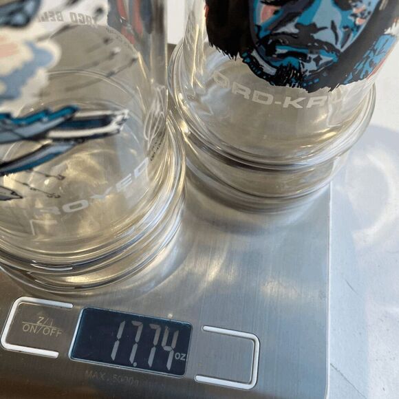 1984 Vintage Star Trek III Drinking Glass, Lord Kruge & Enterprise Crew, Taco Be - Picture 9 of 9